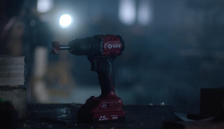 ken充電電鉆產(chǎn)品廣告